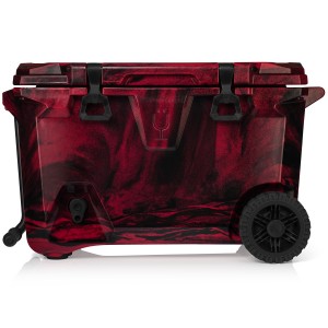 Bru Mate BrüTank 55-Quart Rolling Cooler Červené Černé | CZ_BRU19823