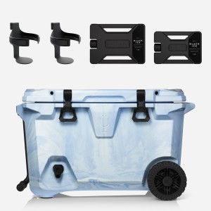 Bru Mate BrüTank Double Drink Holder Bundle Světle Blankyt Bílé | CZ_BRU13398