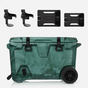 Bru Mate BrüTank Double Drink Holder Bundle Olivy Zelené | CZ_BRU21352