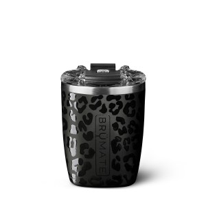 Bru Mate Rocks Tumbler 12oz Černé Leopard | CZ_BRU74677
